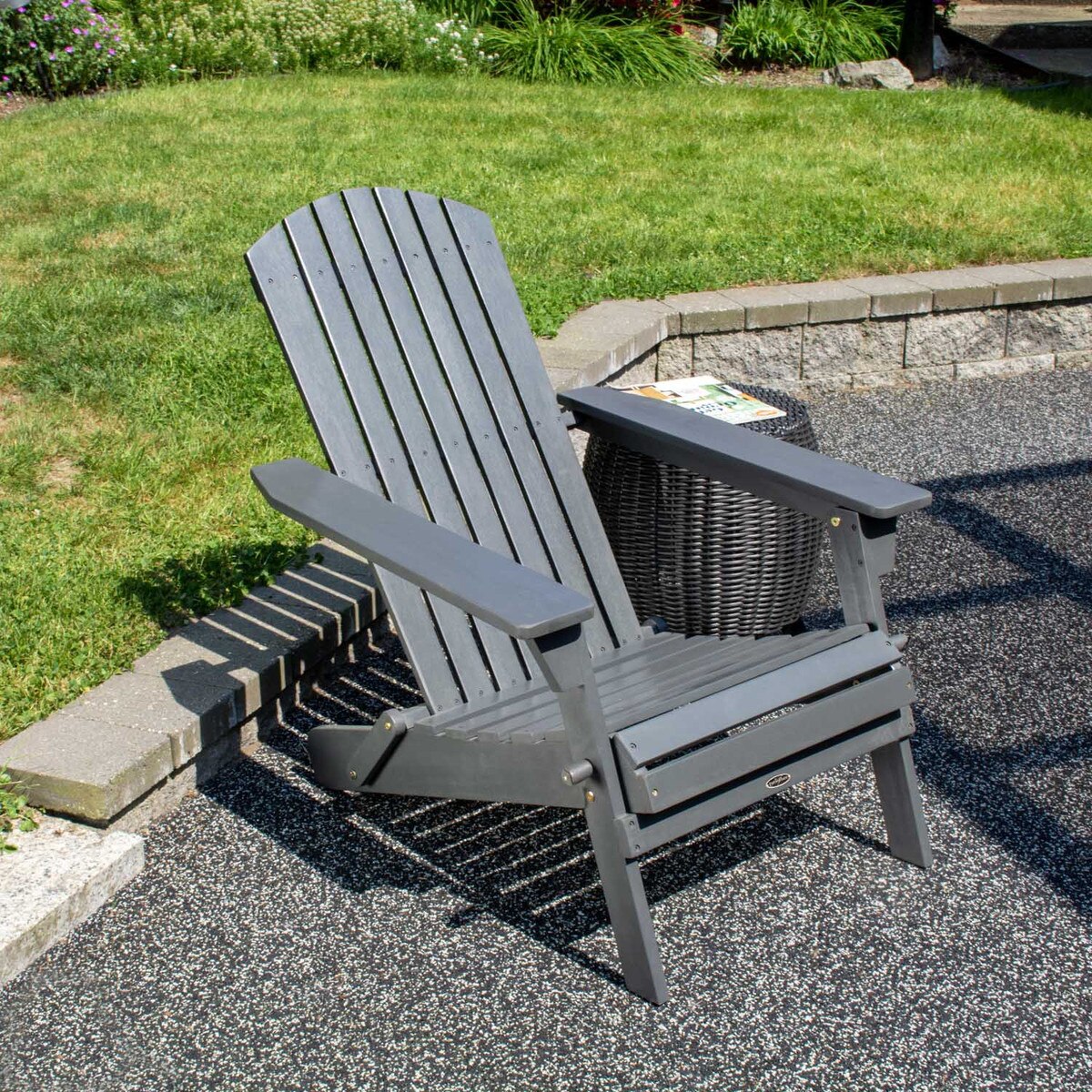 Patioflare Adirondack grey chair